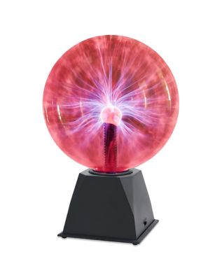 Sound Activated Rainbow Plasma Ball - 8 Inch - Spencer's