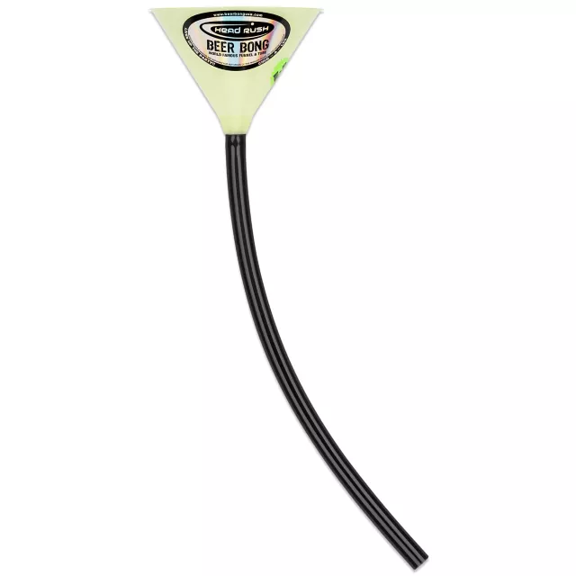 Glow in the Dark Beer Bong - 22 Inch at Spencer's