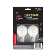 2 Pack Lava Lamp 40 Watt Replacement Bulbs for 16.3"/52oz lamp 