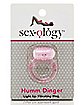 Humm Dinger Light-Up Waterproof Vibrating Cock Ring - Sexology