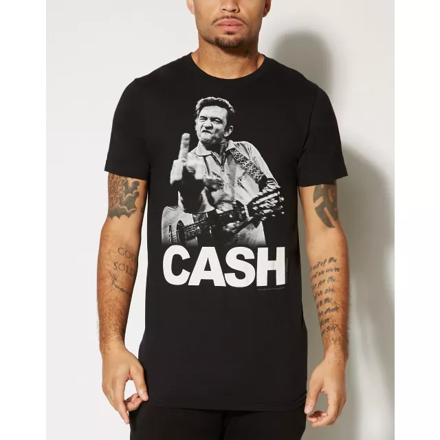 Finger Johnny Cash T Shirt