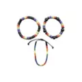 Rainbow Pride Bead Bracelet 3-Pack at Spencer's