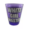 White Girl Wasted Shot Glass 3 oz at Spencer's