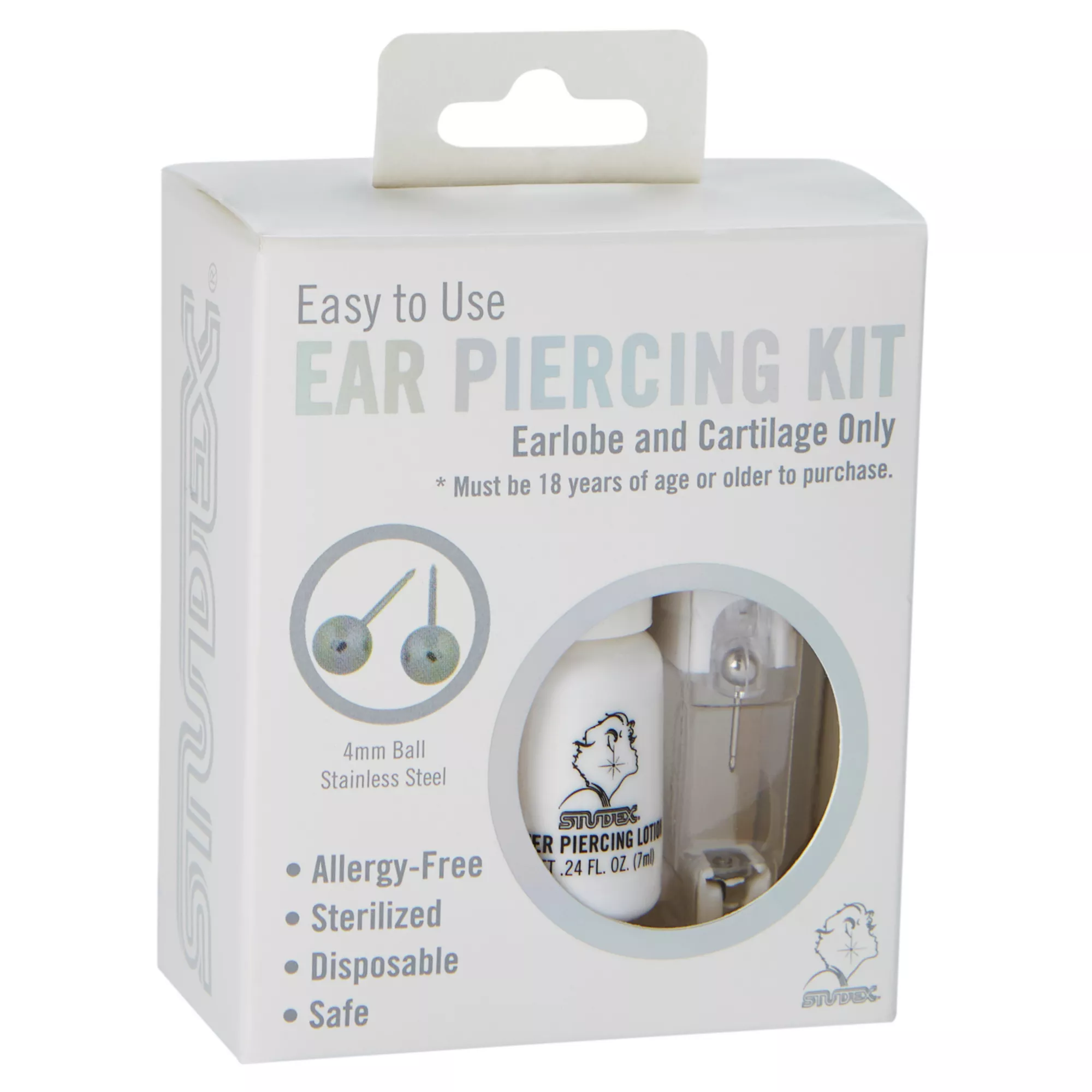 Stainless Steel Ear Piercer Kit at Spencer's