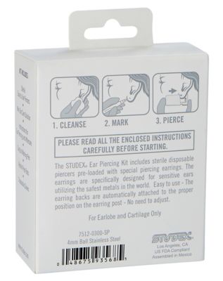 Stainless Steel Ear Piercer Kit