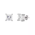 Square CZ Stud Earrings at Spencer's