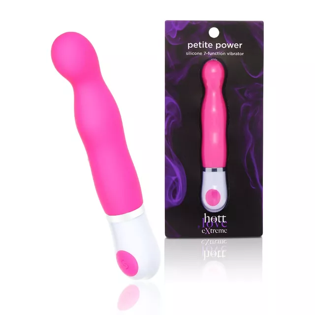 Petite Power 7 Function Waterproof Vibrator 6 Inch Pink - Hott Love Extreme at Spencer's