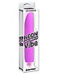 Neon Touch Multi Speed Vibrator - 6.75 Inch Purple