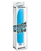 Neon Touch Multi-Speed Waterproof Vibrator - 6.75 Inch Blue