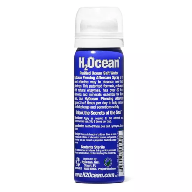 H2Ocean Piercing Aftercare Spray -1.5 oz
