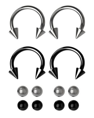 Black and Silver Horseshoes and Captives 