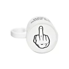 Have a Nice Day Finger Bottom Coffee Mug - 16 oz. at Spencer's