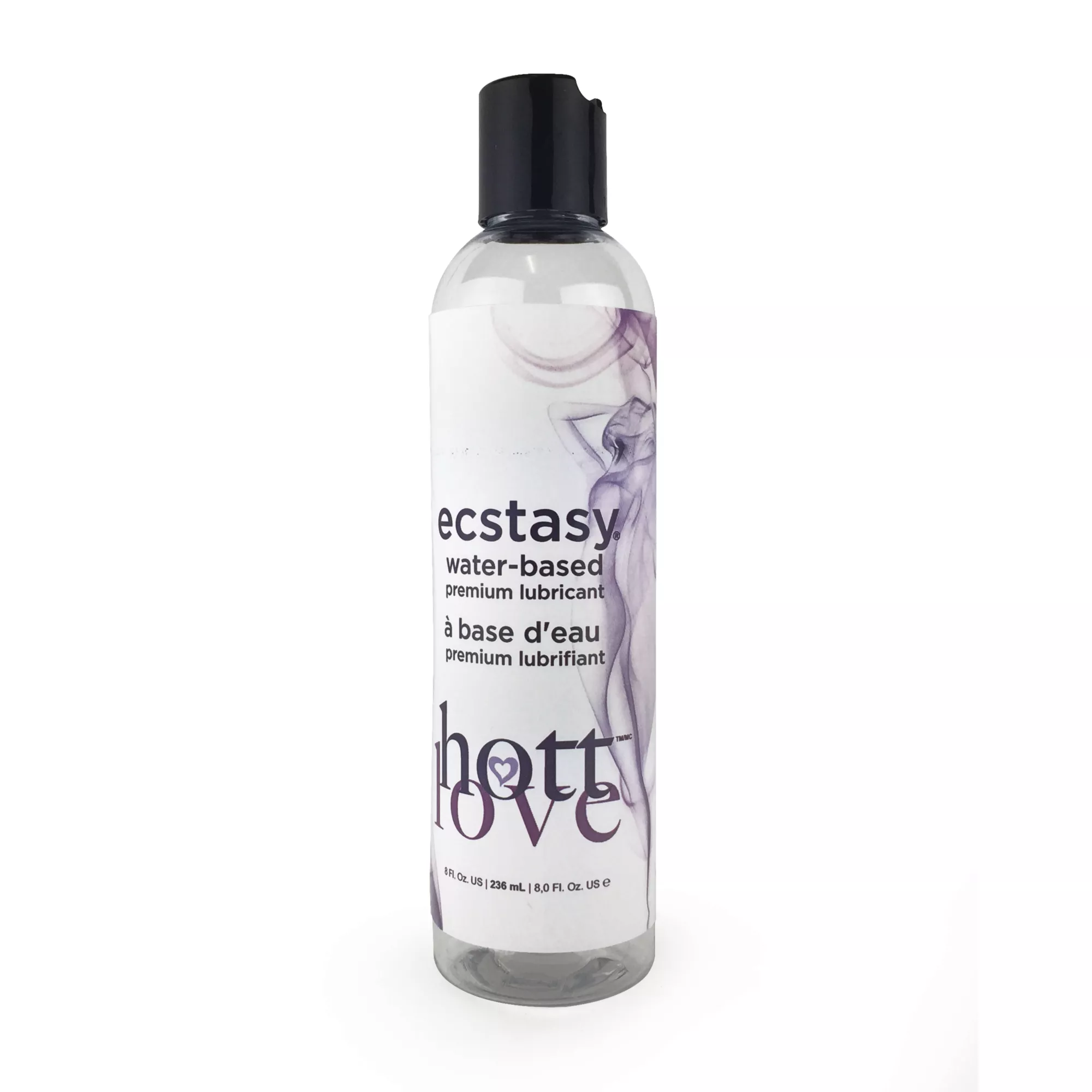 Ecstasy Premium Water-Based Lube 8 oz. - Hott Love
