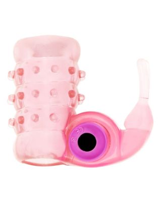 Squeeze Play Vibrating Cock Sleeve - Hott Love