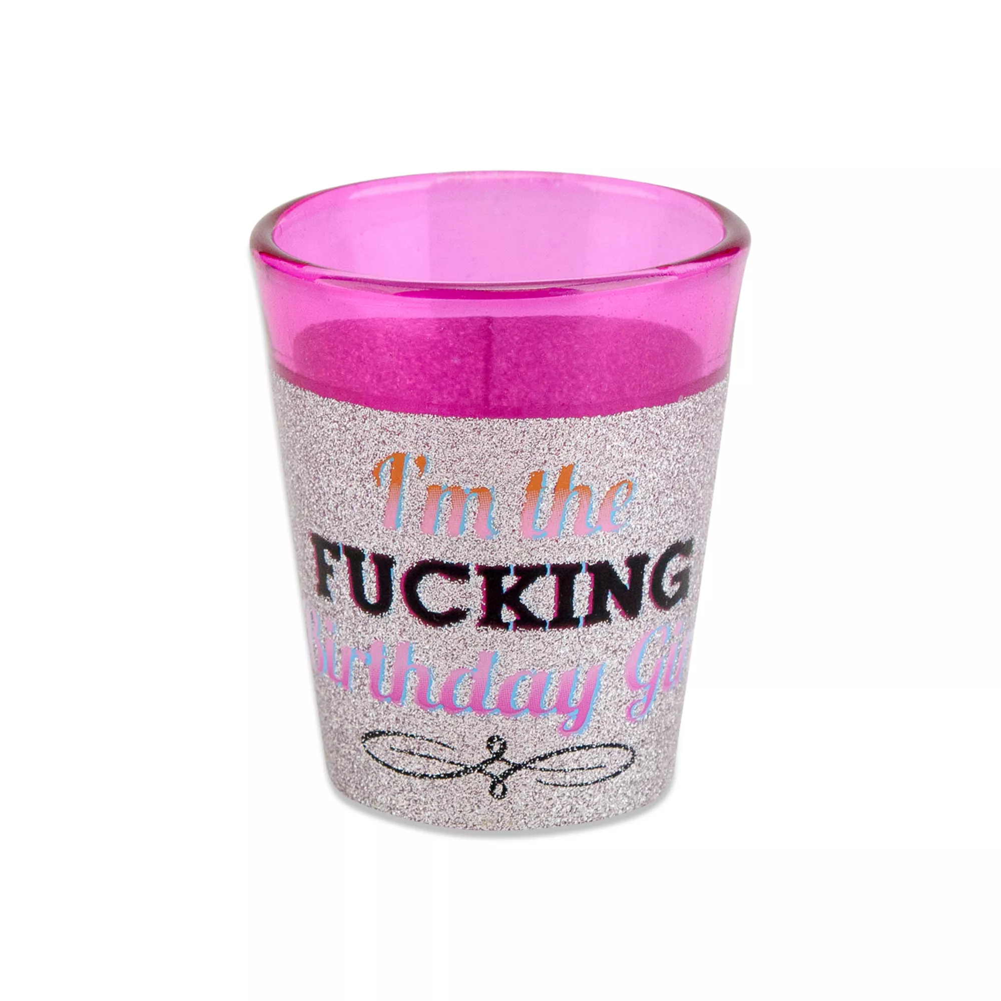 F'in Birthday Girl Bling Shot Glass 2 oz. at Spencer's