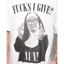 Fucks I Give Nun T Shirt at Spencer's