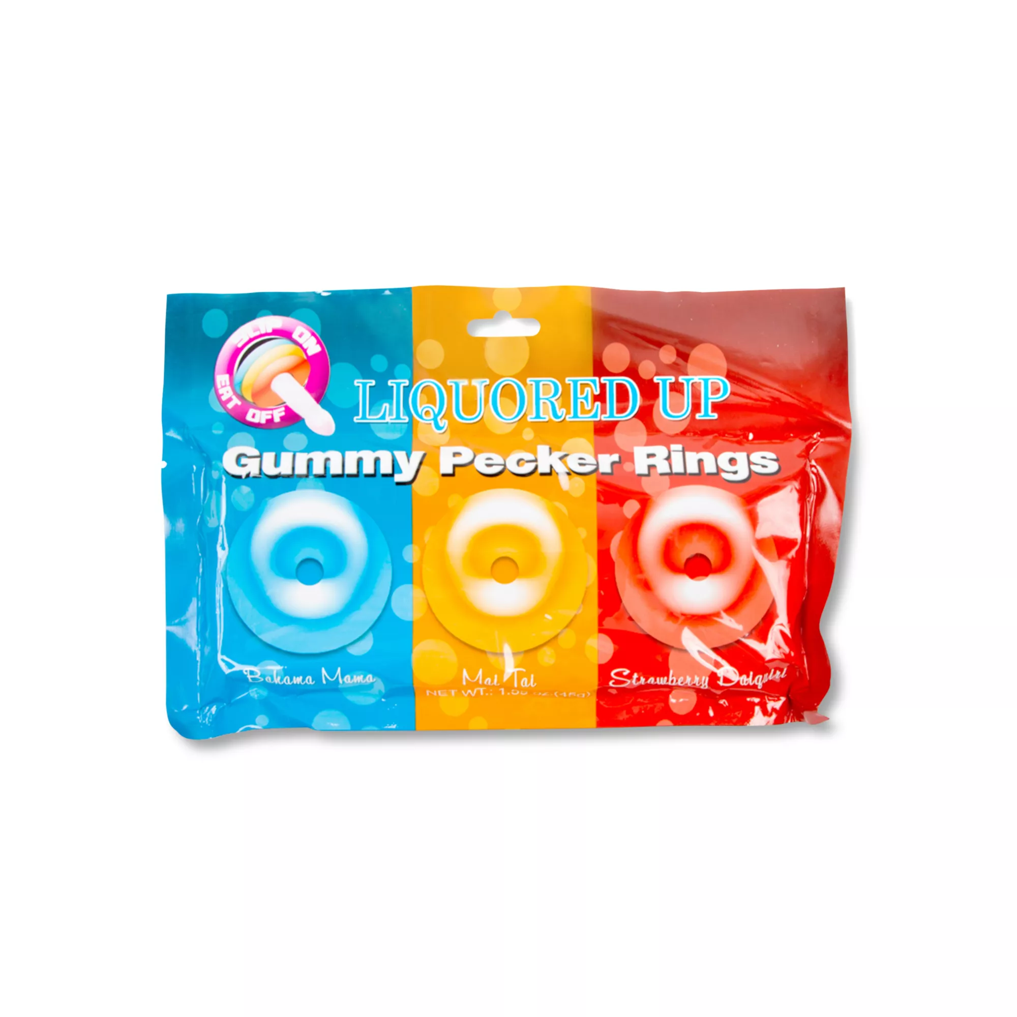 Liquored Up Gummy Penis Candy Rings at Spencer's