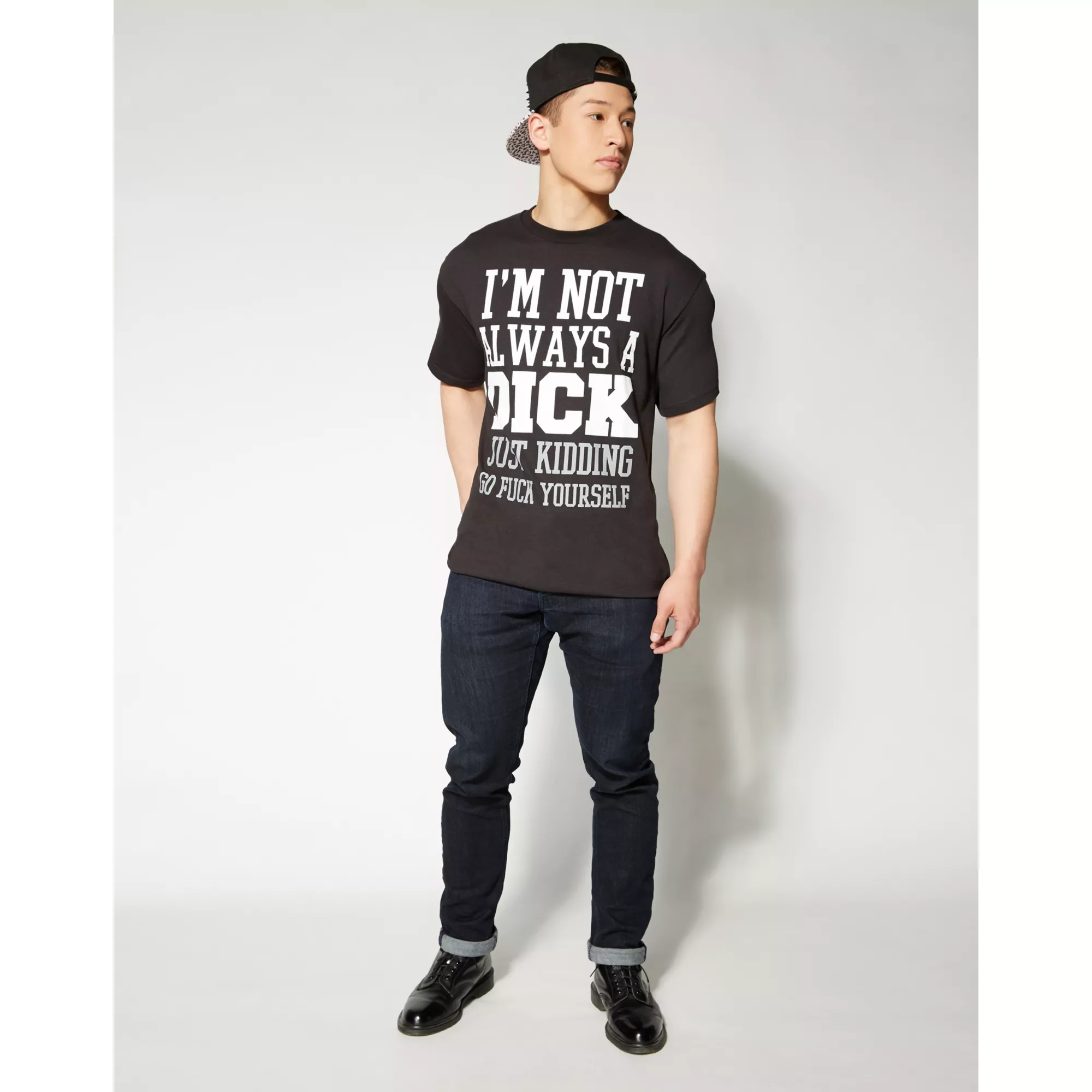 I'm Not a Dick Just Kidding T shirt at Spencer's