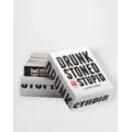 Drunk Stoned or Stupid Game at Spirit Halloween