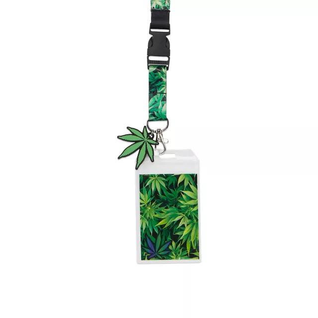 Leaf With ID Lanyard at Spencer's