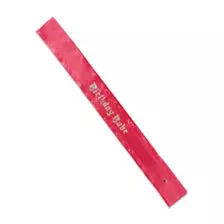 Red Light-Up Birthday Babe Sash at Spirit Halloween