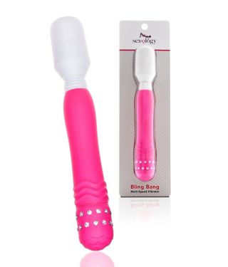 Bling Bang Waterproof Wand Massager 8.4 Inch – Sexology