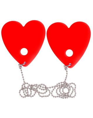 Vibrating Heart Pasties - Hott Love Extreme - Spencer's