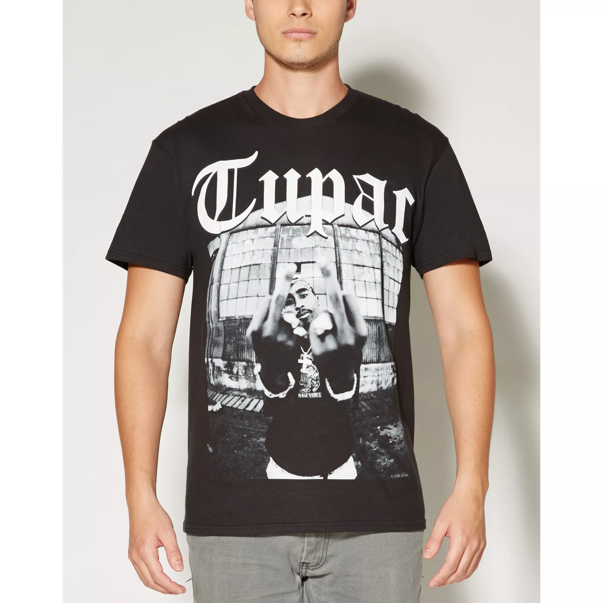 Tupac Finger T shirt at Spencer's
