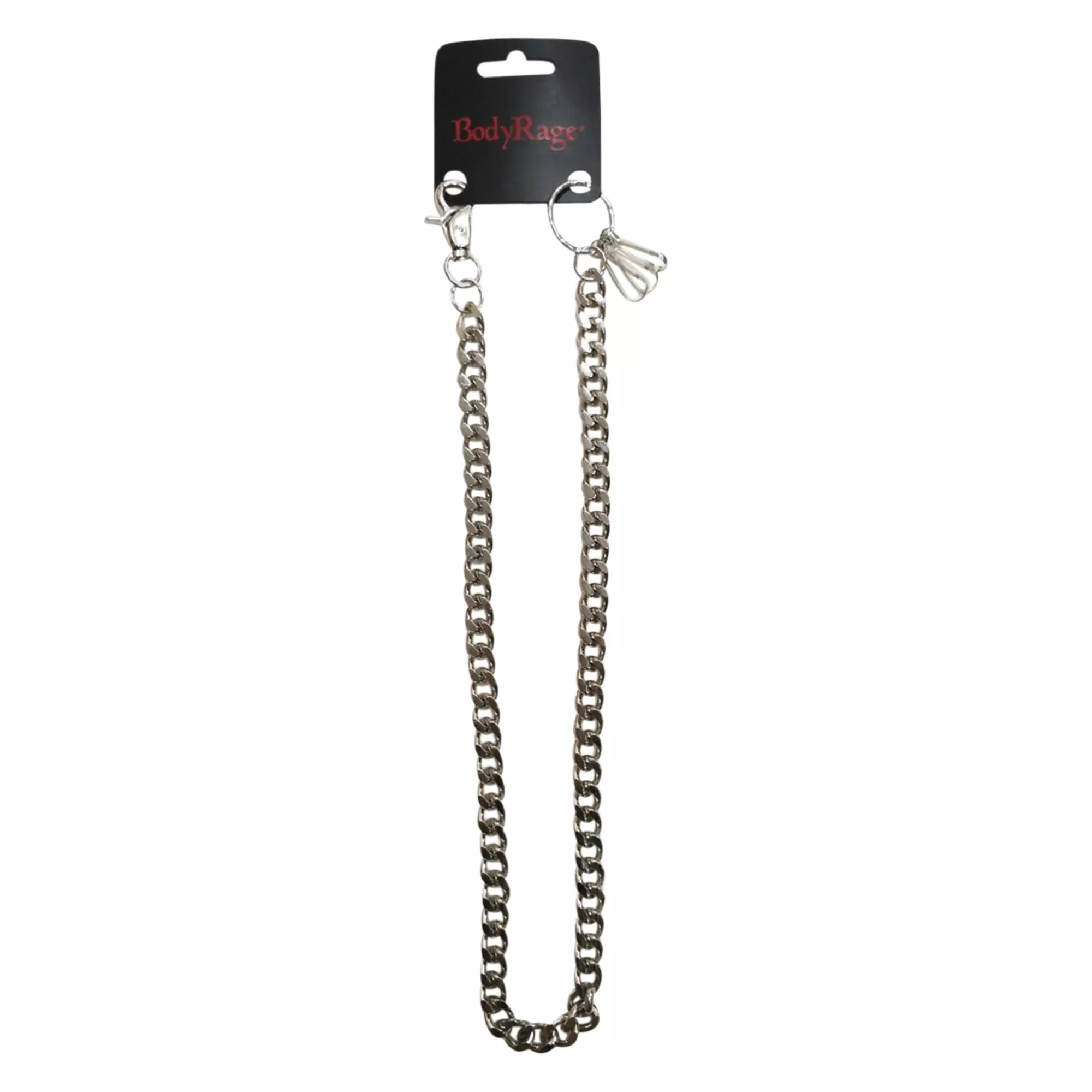 Silvertone Link Wallet Chain at Spencer's