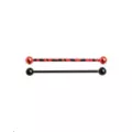 Red and Black Industrial Barbell - 14 Gauge at Spencer's