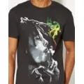 Rasta Smoke Bob Marley T shirt at Spencer's