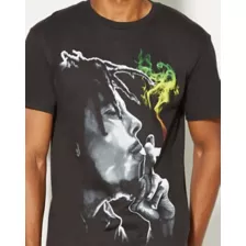Rasta Smoke Bob Marley T shirt at Spencer's
