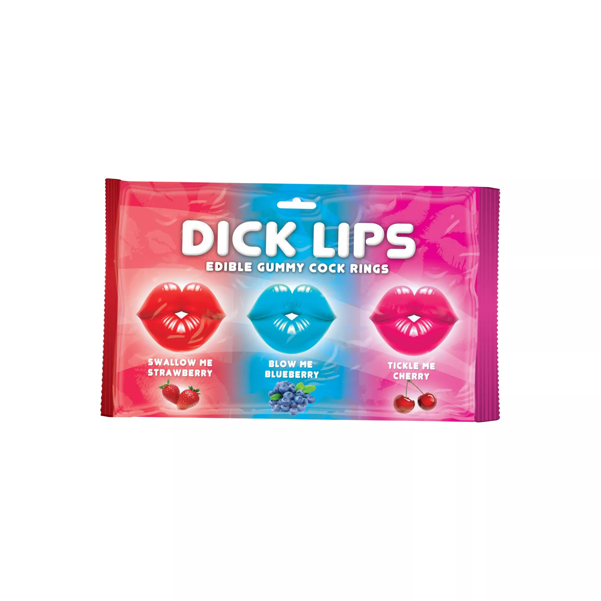 Dick Lips Edible Gummy Cock Rings at Spencer's