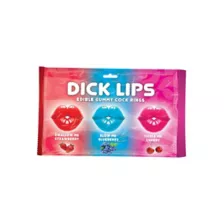 Dick Lips Edible Gummy Cock Rings at Spencer's
