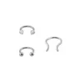 Septum Nose Ring 3 Pack - 16 Gauge at Spencer's