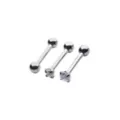 CZ Cartilage Earring 3 Pack - 16 Gauge at Spencer's