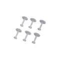Flat Labret Retainer - 16 Gauge at Spencer's