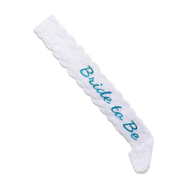 Lace Bride to Be Bachelorette Sash at Spencer's