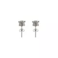 Clear CZ Prong Crown Base Stud Earrings at Spencer's