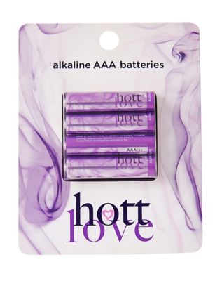sex toy batteries AAA Batteries 4 Pack- Hott Love main image 1