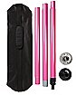 Stationary Pink Stripper Pole Kit