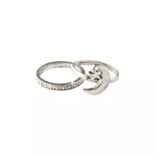 Yin Yang Moon Opal-Effect Ring 5 Pack at Spencer's