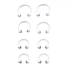 Multi-Pack Glow In The Dark Horseshoe Rings - 4 Pair at Spencer's