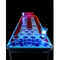 Glowing Americana Beer Pong Table - 8 Ft at Spencer's