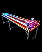 Glowing Americana Beer Pong Table - 8 Ft