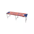 Glowing Americana Beer Pong Table - 8 Ft at Spencer's