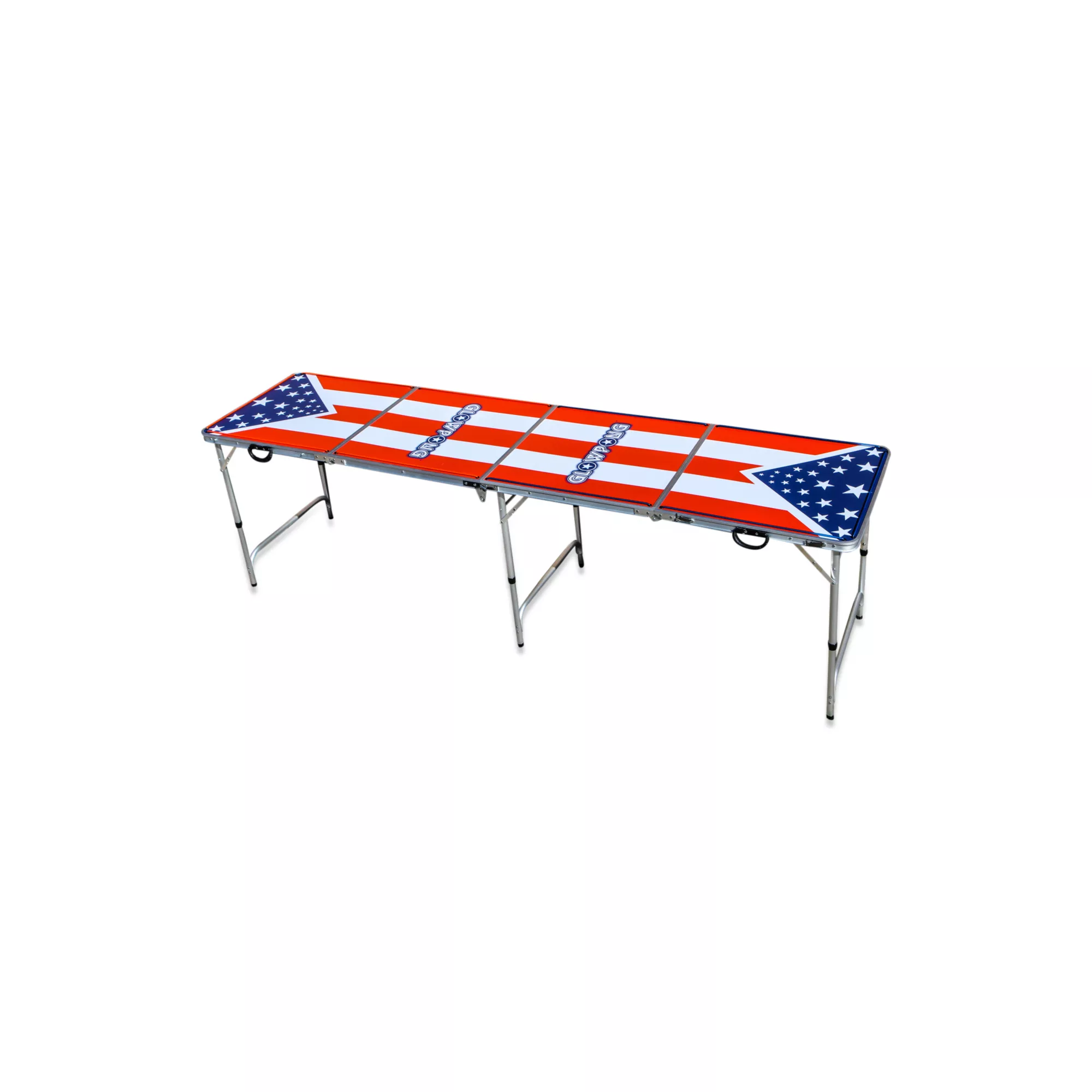 Glowing Americana Beer Pong Table - 8 Ft at Spencer's