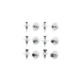 Black CZ Assorted Stud Earrings - 6 Pair at Spencer's