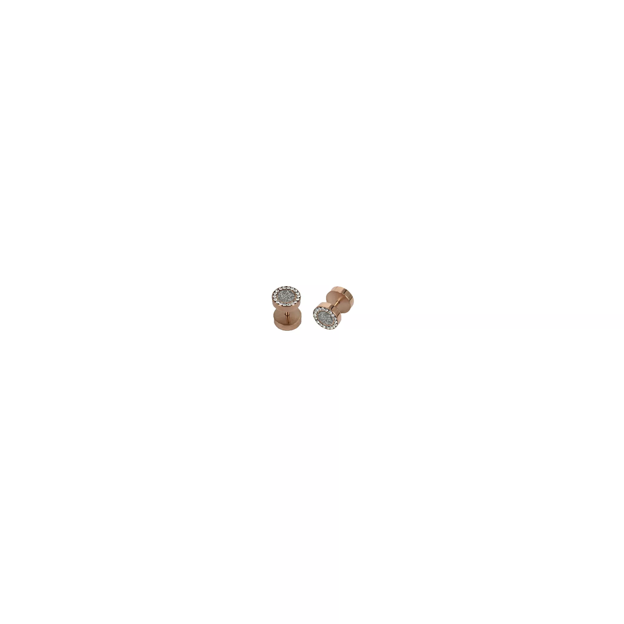 Glitter CZ Fake Plug Set at Spencer's