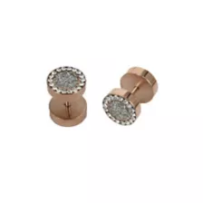 Glitter CZ Fake Plug Set at Spencer's